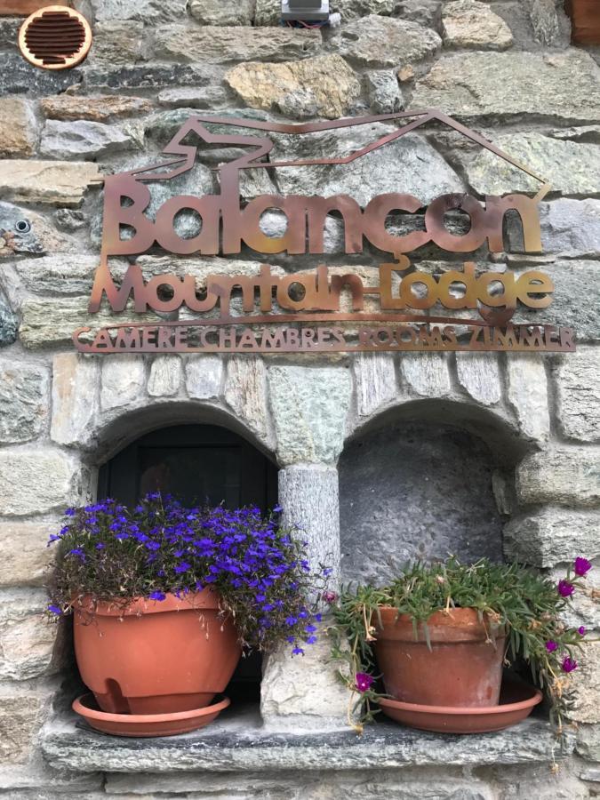 B&B Balancon Mountain Lodge Torgnon Zewnętrze zdjęcie